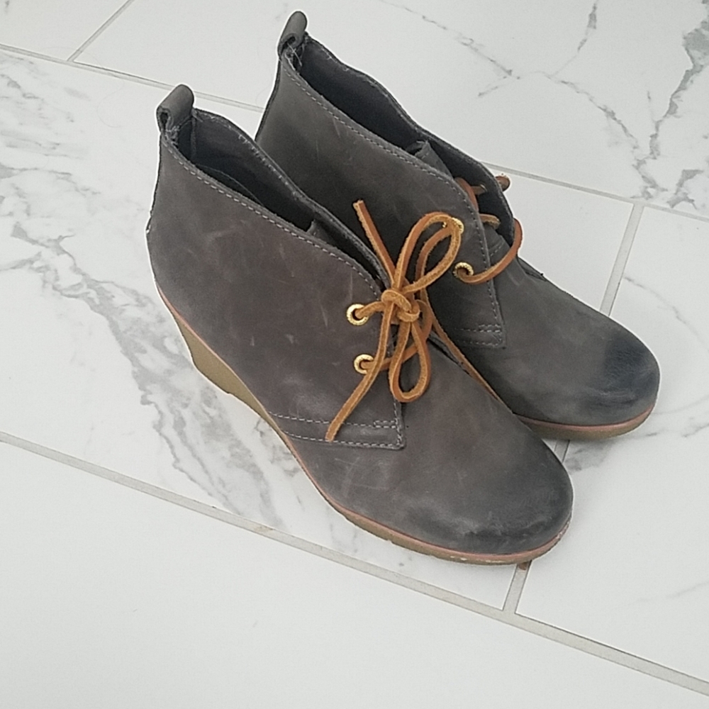 Sperry Harlow Grey Wedges